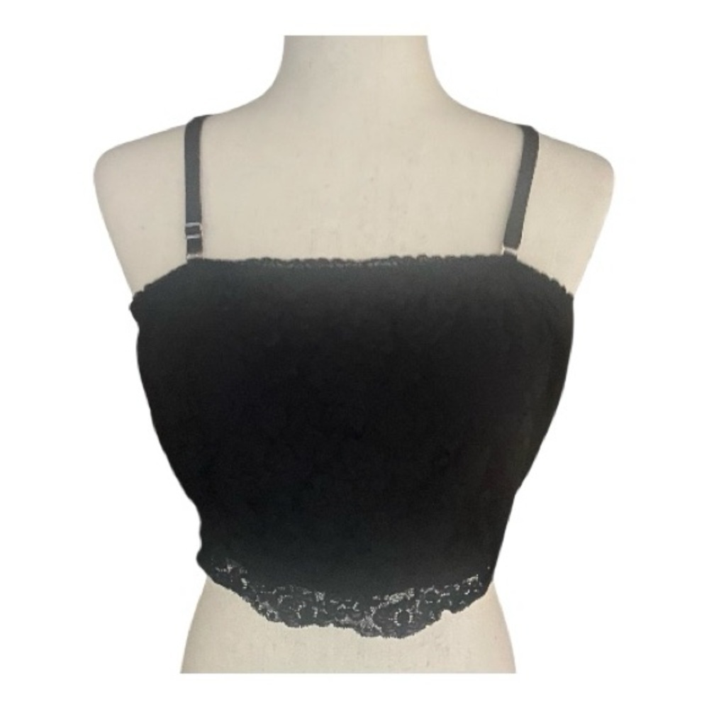 NWOT-BOUTIQUE-BLACK LACE BRALETTE-WOMENS SIZE 3X